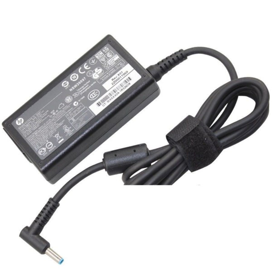 854054-001 - HP Power Adapter AC 45W 4.5mm Tip R/A 19VDC Output - C6 3-Pin AC Input