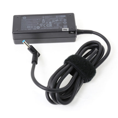 854054-002 - HP Power Adapter AC 45W 4.5mm Tip R/A 19VDC Output - C6 3-Pin AC Input