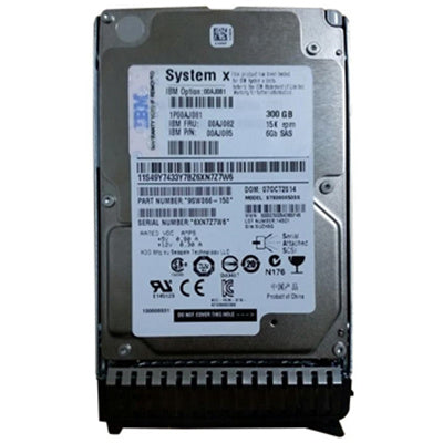 Lenovo IBM 300Gb SAS 6G 15K SFF G3 HDD - FRU