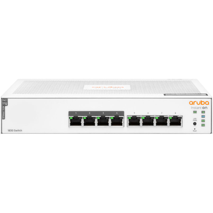 JL811A - HPE ANW Instant On 1830 8G 4p Class4 PoE 65W Switch