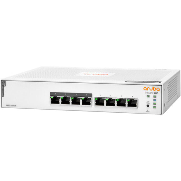 JL811A - HPE ANW Instant On 1830 8G 4p Class4 PoE 65W Switch