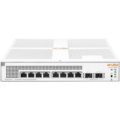 JL681A - HPE ANW Instant On 1930 8GB PoE+ 2SFP 124W Switch