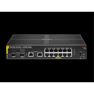 HPE ANW 6100 12G Class4 PoE 2G/2SFP+ 139W Switch