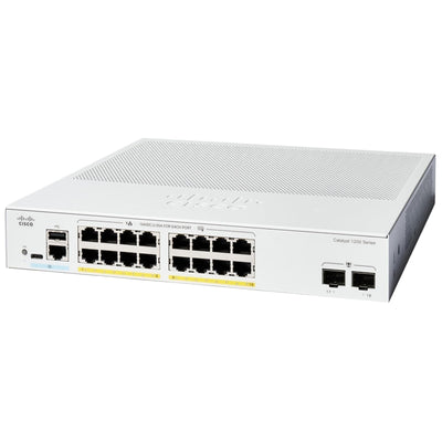 C1200-16P-2G - Cisco Catalyst 1200 16-port GE, PoE, 2x1G SFP