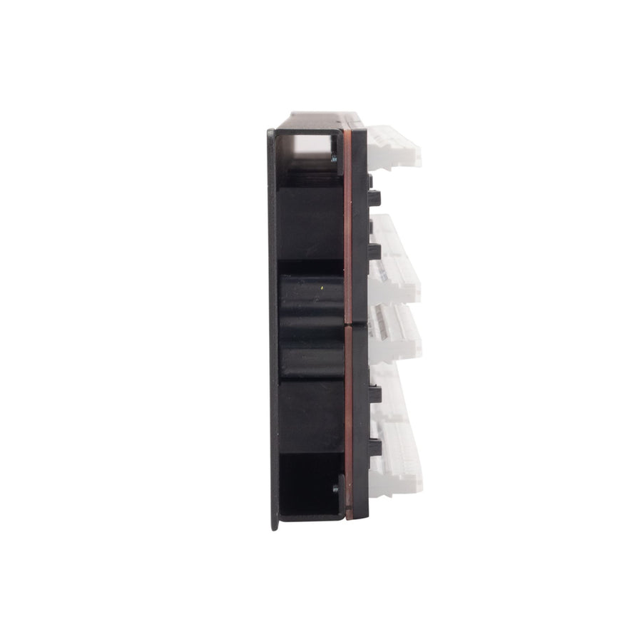 DYNAMIX PP-C6-48 - 48 Port 19'' Cat6 UTP Patch Panel T568A & T568B Wiring. 2RU 110x Terminations