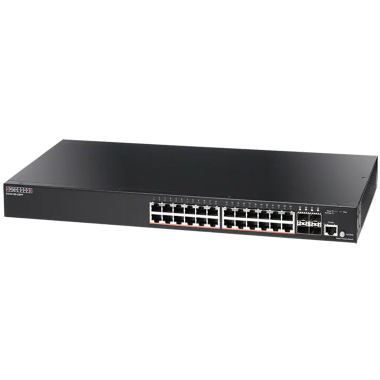 EDGECORE ECS2100-28P - 24 Port Gigabit PoE+ Web Smart Pro Switch