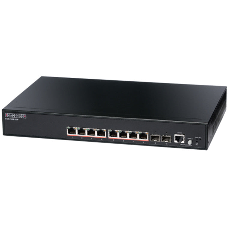 EDGECORE 8 Port Gigabit PoE+ Web Smart Pro Switch