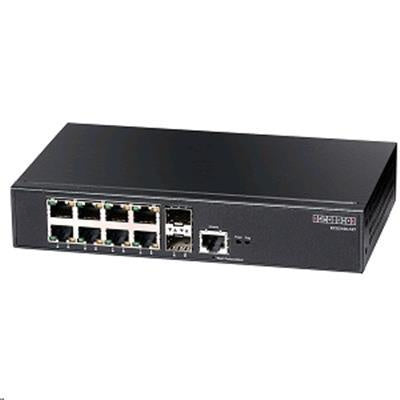 EDGECORE ECS2100-10T - 8 Port (2 SFP & 8 RJ-45) Gigabit Web-Smart Pro Switch