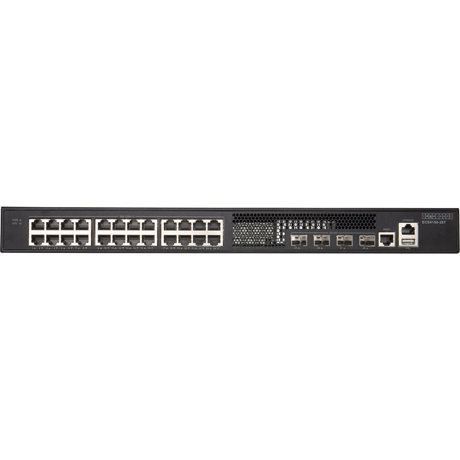 EDGECORE ECS4150-28T - 24 Port Managed L2+/L3 Lite Gigabit Ethernet Switch