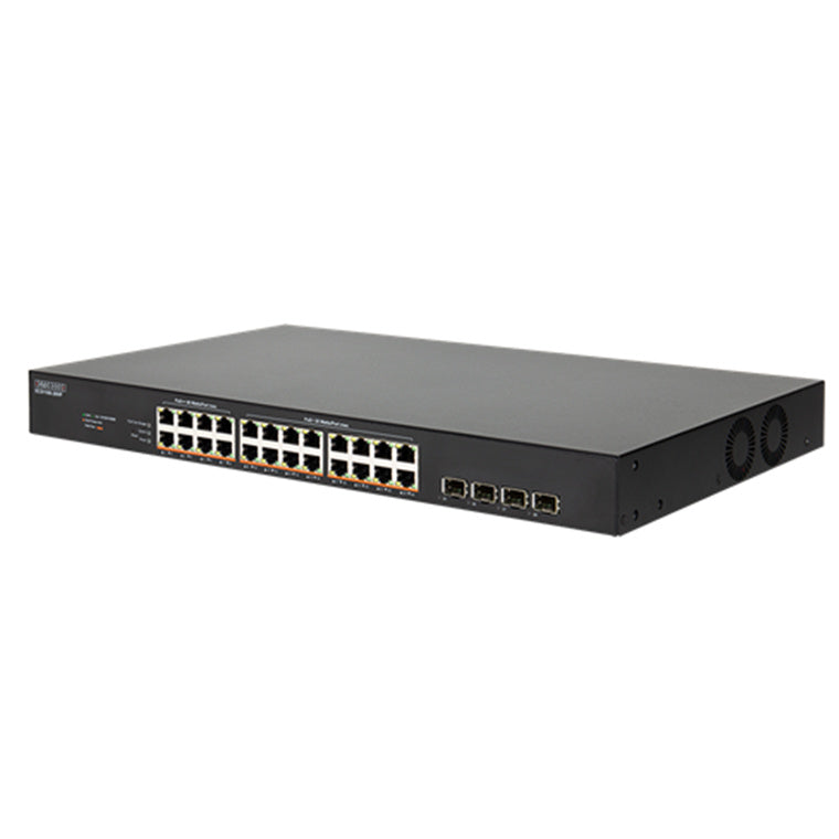 EDGECORE ECS1100-28HP - 24 Port Lite L2 Smart Gigabit Web Managed PoE Switch