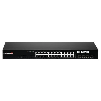 EDIMAX GS-5424G - 24 Port Gigabit Long Range Web Smart Rackmount-Switch