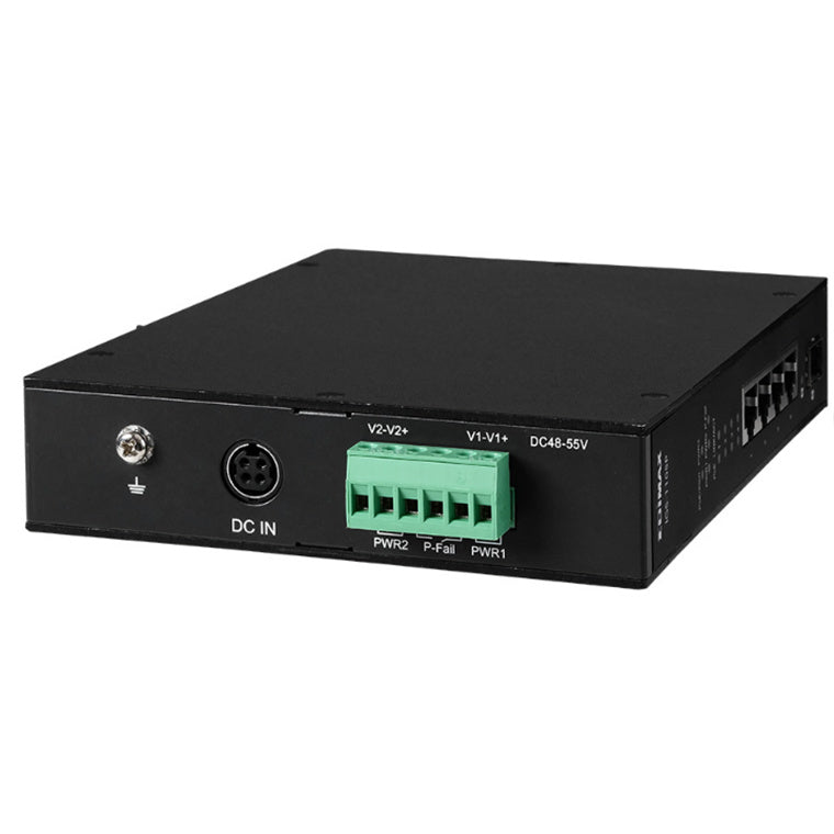 EDIMAX IGS-1105P - Industrial 5-Port Gigabit PoE+ DIN Rail Switch