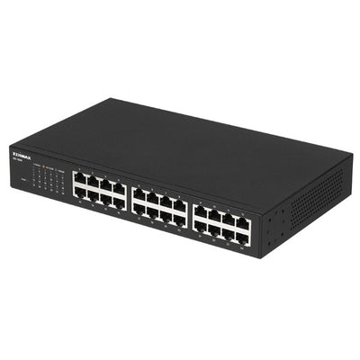 EDIMAX GS-1024 - 24 Port Gigabit Rack-Mount Unmanaged Switch