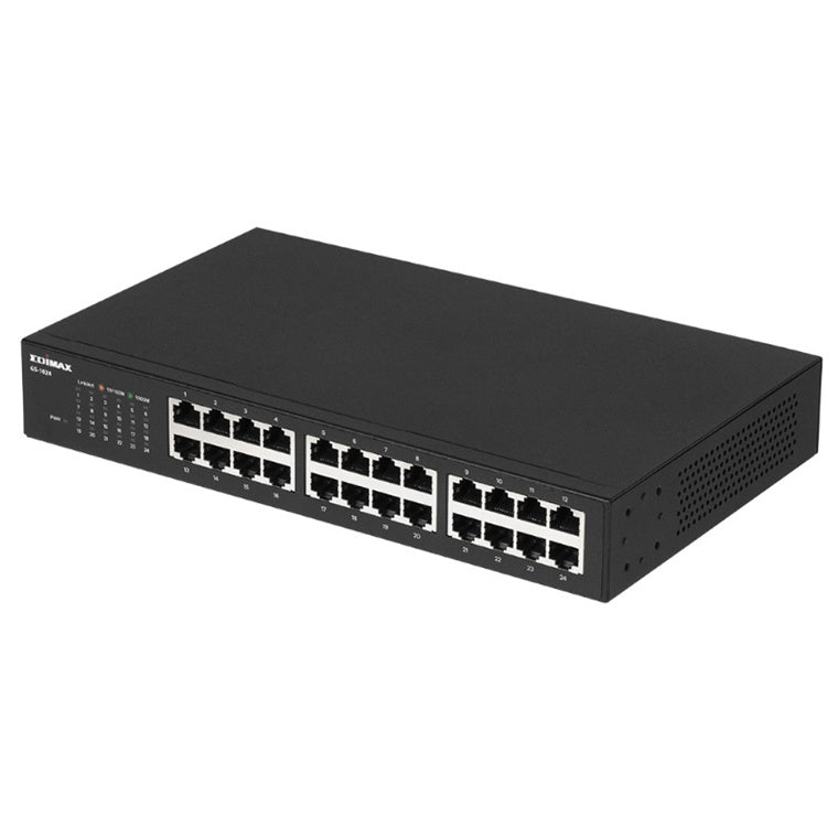EDIMAX GS-1024 - 24 Port Gigabit Rack-Mount Unmanaged Switch