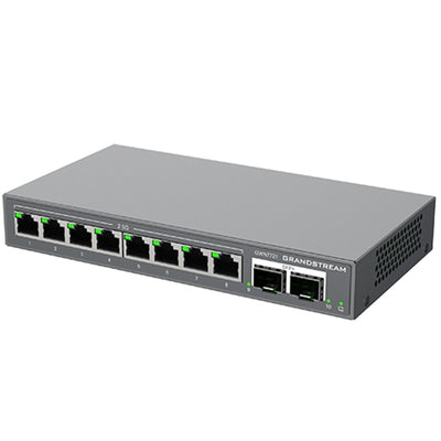Grandstream GWN7721 - GWN7721 Layer 2-Lite Managed Multi-Gig Switch- 8 x 2.5 GigE- 2 x 10G SFP+  Hardware