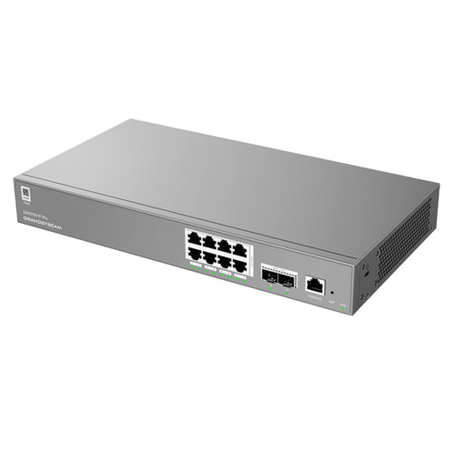 Grandstream GWN7801P-PRO - GWN7801P Pro Enterprise Layer 2+ Managed 8 Port 120 Watt PoE+ Switch with 2 x SFP  Hardware