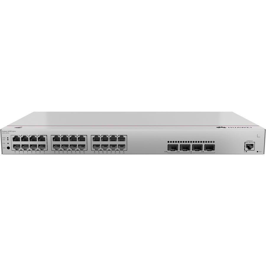 HUAWEI EKIT 98012201 - S310-24P4S (24*10/100/1000BASE-T ports 4*GE SFP ports PoE+ AC power)