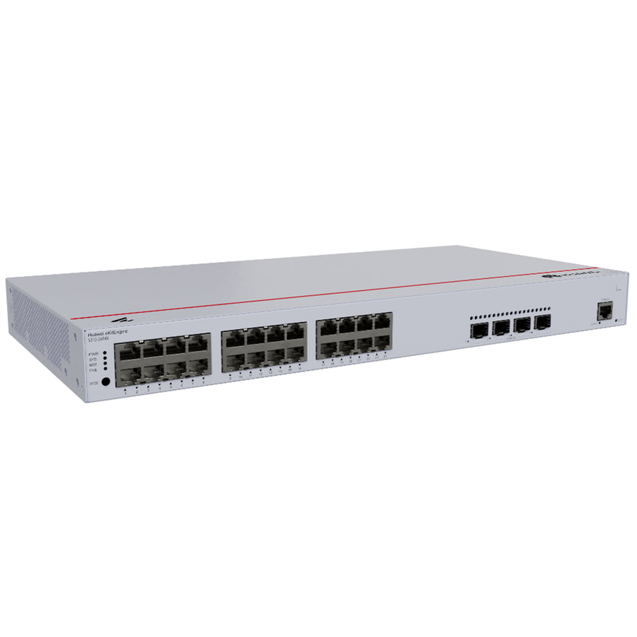 HUAWEI EKIT 98012382 - S310-24P4X (24*10/100/1000BASE-T ports(400W PoE+) 4*10GE SFP+ ports built-in AC power)