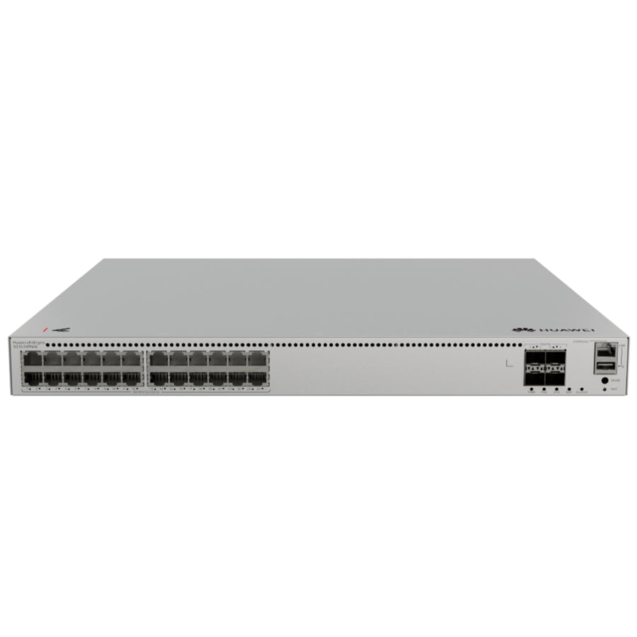 HUAWEI EKIT 98012534 - S310-24PN4X(24*10/100/1000/2.5GBASE-T ports(400W PoE+) 4*10GE SFP+ ports built-in AC power)
