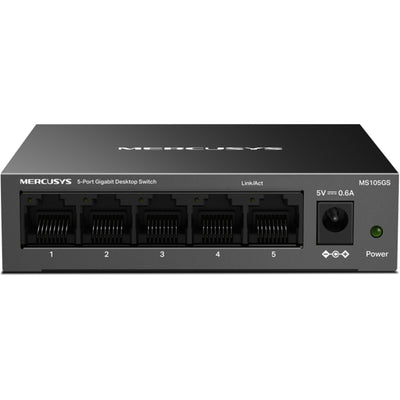 TP-Link MS105GS - Mercusys MS105GS 5-Port-Gigabit-Switch Stahlgehäuse