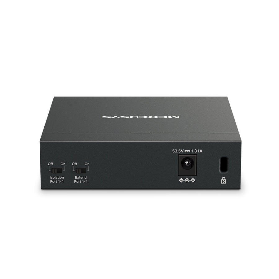 TP-Link MS105GP - Mercusys MS105GP 5 Port Gigabit Switch Steel Case 4x PoE+