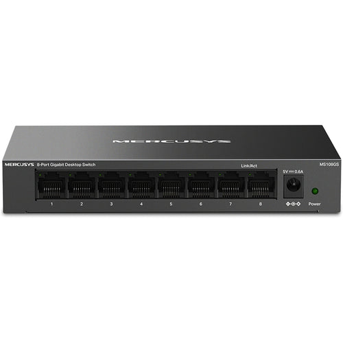 TP-Link MS108GS - Mercusys MS108GS 8 Port Gigabit Switch Steel Case