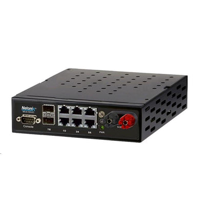 WS-8-150-DC - Netonix 6 Port + 2 SFP DC Power Managed PoE Switch