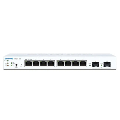 SOPHOS CS101-8FP PoE Managed Ethernet Switch 8x 10/100/1Gig ports 2x SFP 1G Ports