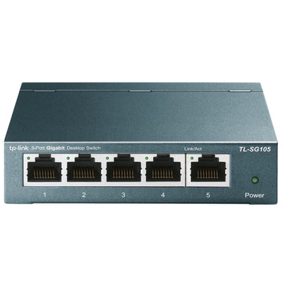 TP-Link TL-SG105 5-Port Gigabit Unmanaged Switch - 5x 1GbE