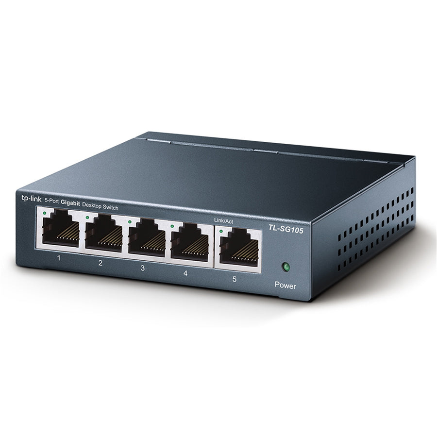 TP-Link TL-SG105 5-Port Gigabit Unmanaged Switch - 5x 1GbE