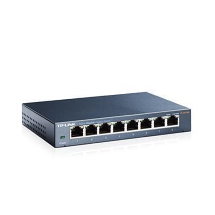 TP-Link TL-SG108 8-Port Gigabit Unmanaged Switch - 1GbE x8