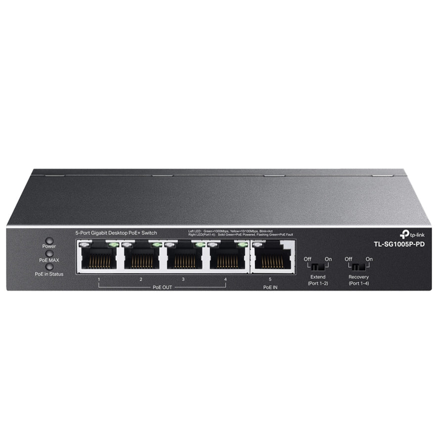 TP-Link SG1005P-PD 5 Port Gigabit Switch PoE Powered