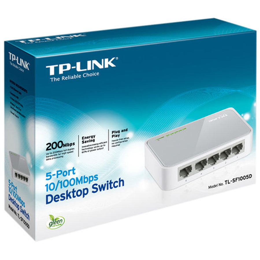 TP-Link TL-SF1005D 5-Port 10/100M Unmanaged Switch