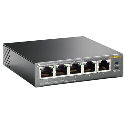 TP-Link TL-SG1005P 5-Port Gigabit Desktop Switch With 4-Port PoE