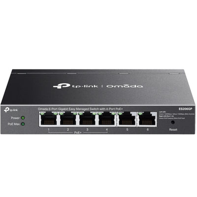 TP-Link TP Link Omada 6-Port Gigabit Easy Managed Switch with 4-Port PoE+