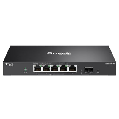 ES206XPP-M2 - Omada ES206XPP-M2 5-Port 2.5GBASE-T and 1-Port 10GE SFP+ Easy Managed Switch with 4-Port PoE++