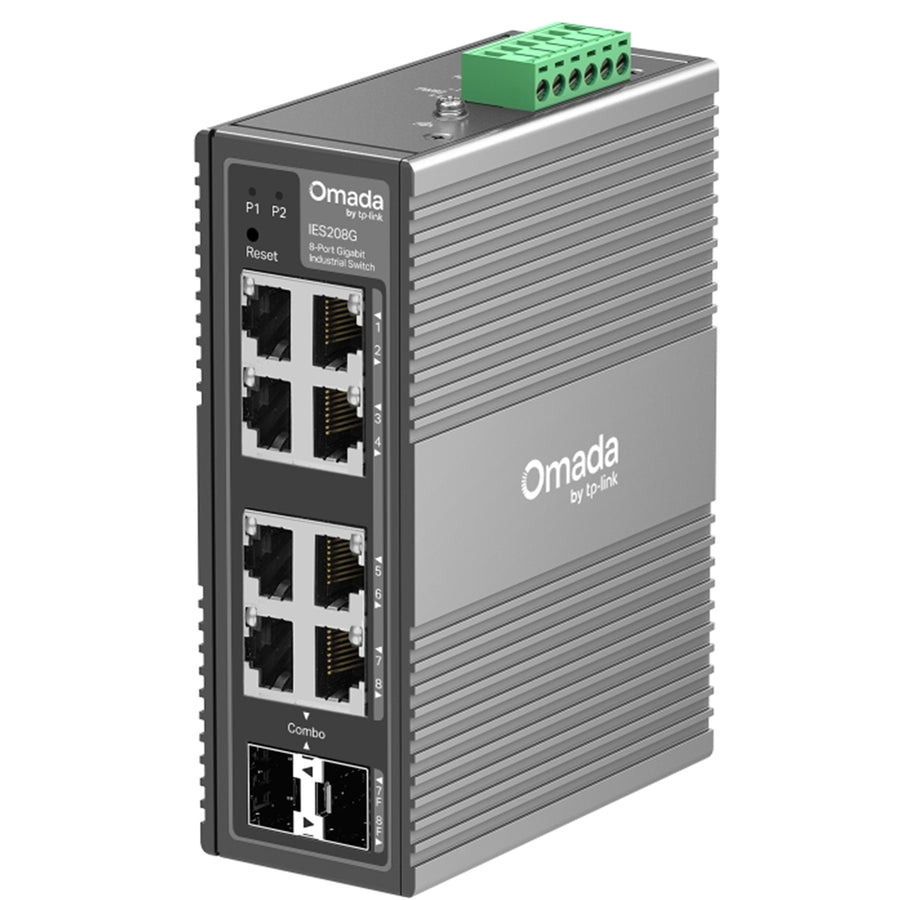 TP-Link Omada IES208G 8-Port Gigabit Industrial Easy Managed Switch