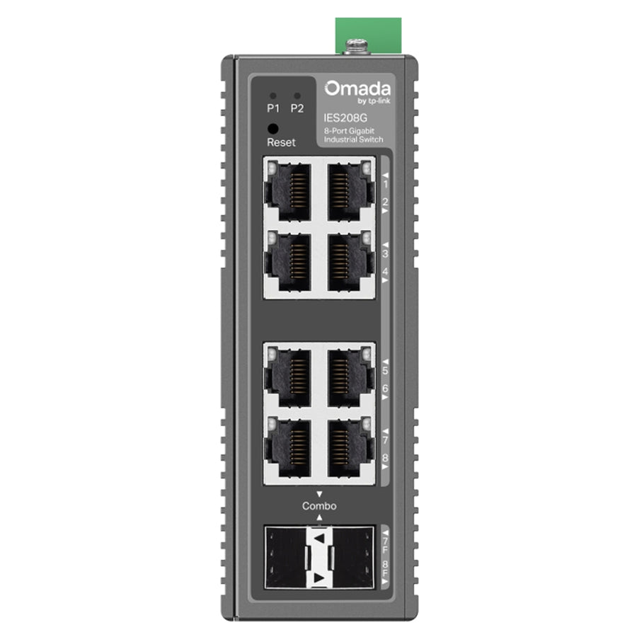 TP-Link Omada IES208G 8-Port Gigabit Industrial Easy Managed Switch