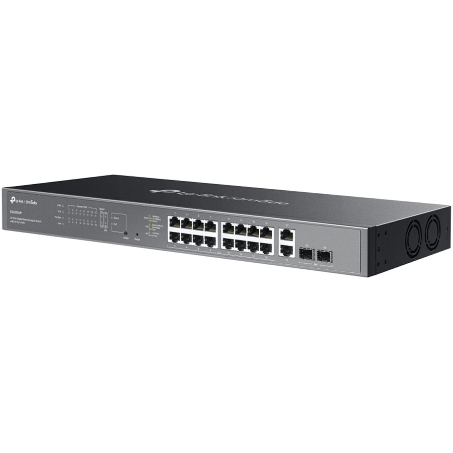 TP-Link ES220GP, Omada 20-Port Gigabit Easy Managed Switch with 16-Port PoE+