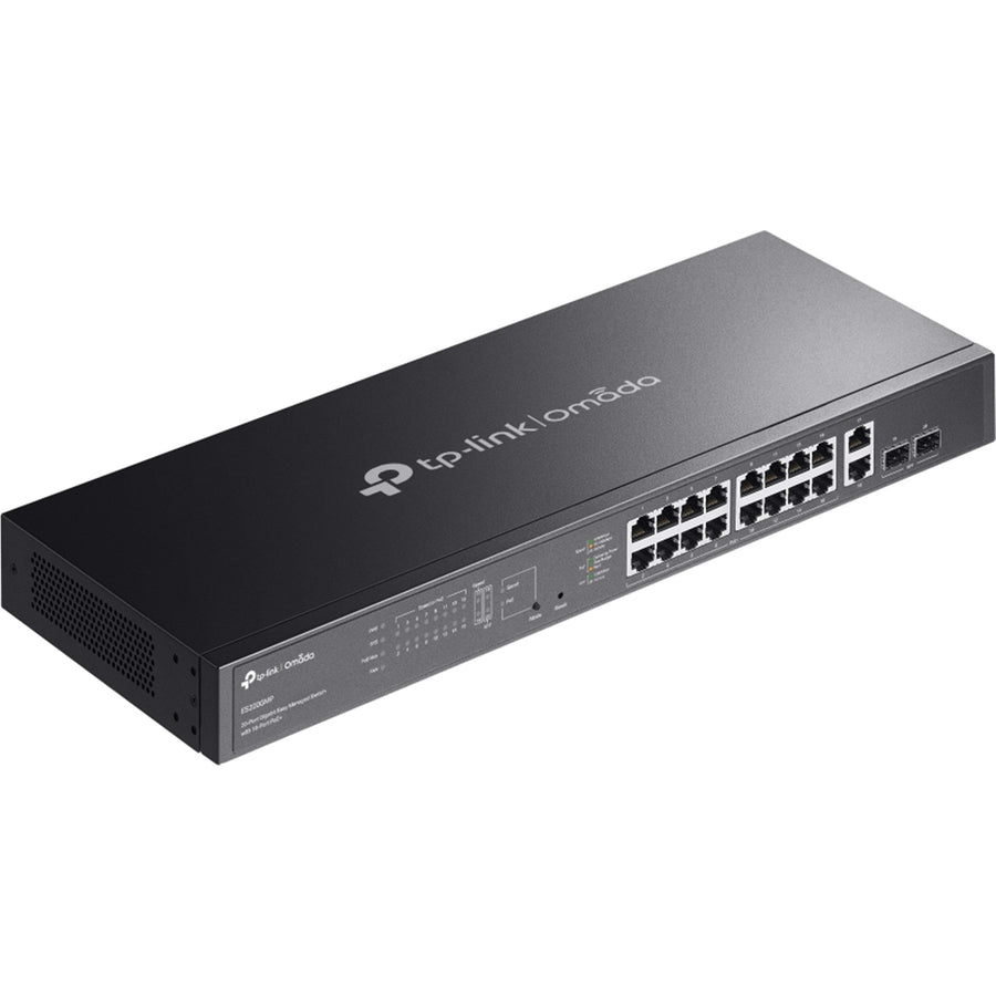 TP-Link ES220GP, Omada 20-Port Gigabit Easy Managed Switch with 16-Port PoE+