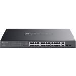 TP-Link TL-ES228GMP - TP Link Omada 28-Port Gigabit Easy Managed Switch with 24-Port PoE+