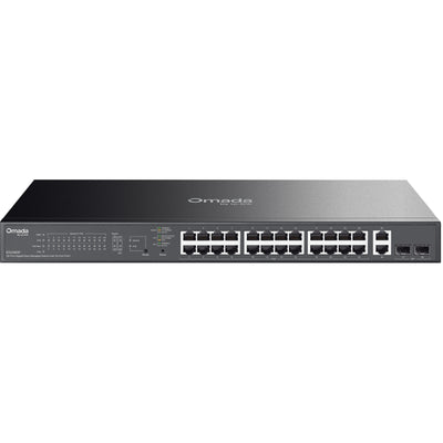 TP-Link Omada ES228GP 28-Port Gigabit Easy Managed PoE Switch (250W) - SFP x2, 1GbE PoE+ x26