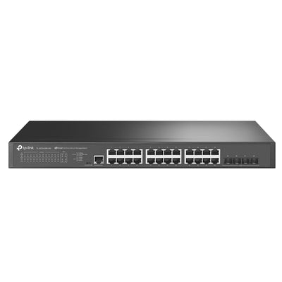 TP-Link TP LINK JetStream 24-Port 2.5GBASE-T L2+ Managed Switch with 4 10GE SFP+ Slots