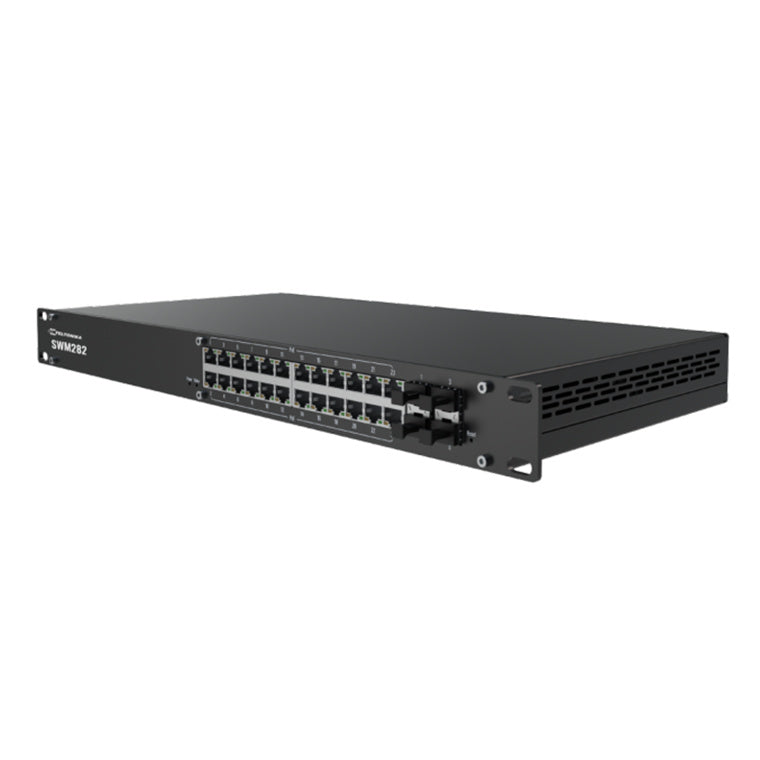 SWM282 - Teltonika SWM282 24 Port Managed Gigabit Full PoE Ethernet Switch