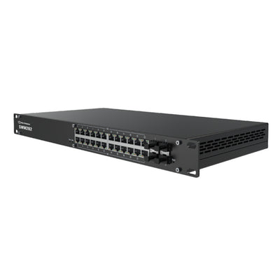 SWM282 - Teltonika SWM282 24 Port Managed Gigabit Full PoE Ethernet Switch