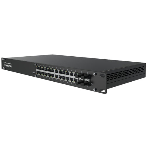 SWM281 - Teltonika SWM281 24 Port Managed Gigabit Non-PoE Ethernet Switch