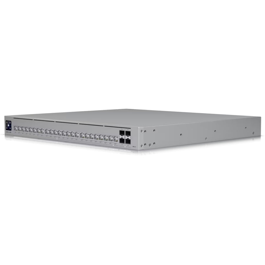 Ubiquiti Unifi USW-Pro-HD-24-PoE 28-Port 10G L3 Managed Etherlighting PoE Switch (600W) - SFP+ x4, 10GbE PoE++ x2, 2.5GbE PoE++ x22