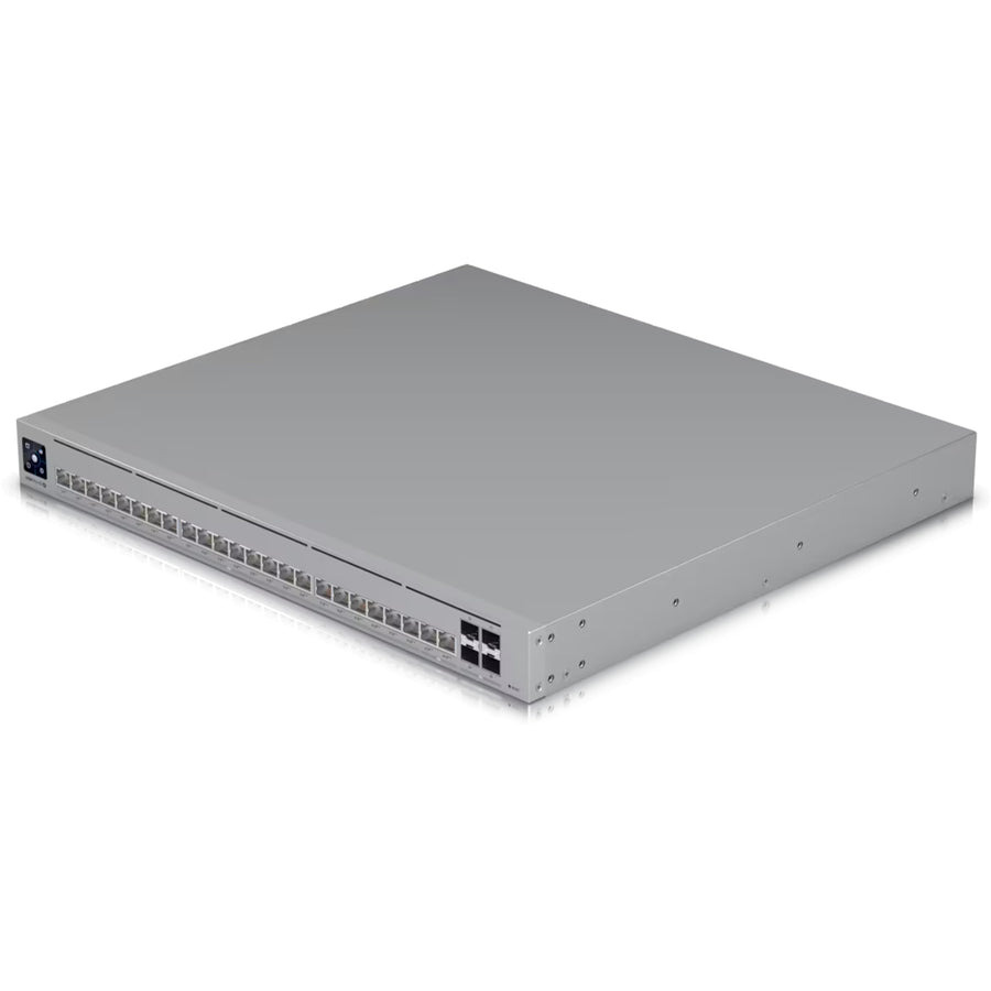 Ubiquiti Unifi USW-Pro-HD-24-PoE 28-Port 10G L3 Managed Etherlighting PoE Switch (600W) - SFP+ x4, 10GbE PoE++ x2, 2.5GbE PoE++ x22