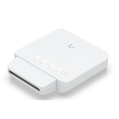 Ubiquiti Unifi USW-Flex 5-Port Gigabit L2 Managed PoE-Passthrough PoE Switch (46W) - 1GbE PoE+ x4 (No PSU included)