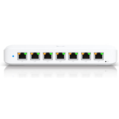 Ubiquiti Unifi USW-Ultra-60W 7-Port Gigabit L2 Managed PoE Switch (52W) - 1GbE PoE+ x7